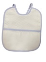 Babete de Bebê com Faixa para Bordar