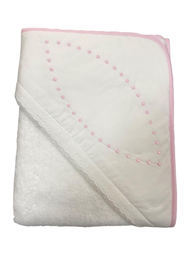 Toalha de bebé com capuz